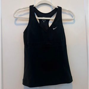 Nike Womens Workout Black Tank Top Size S
